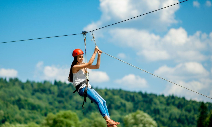 Gökçetepe: Zipline