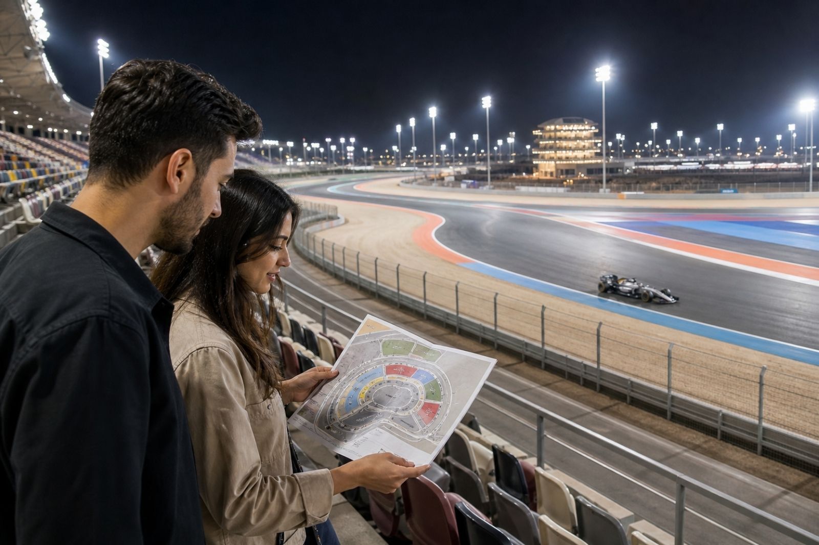 Formula 1 Qatar Tour Guide: The Lusail Night Race and Grandstands