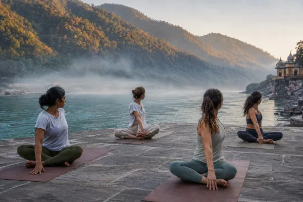 India Yoga Camp & Retreat Tour (Rishikesh & Ganges) - Görsel 1