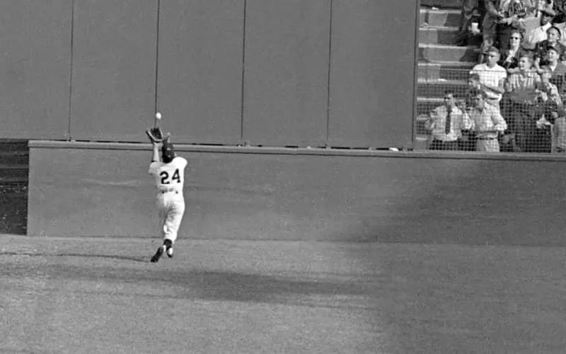 Willie Mays catch Willie Mays Catch